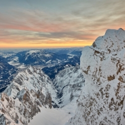 Den Sonnenaufgang auf der Zugspitze fotografieren